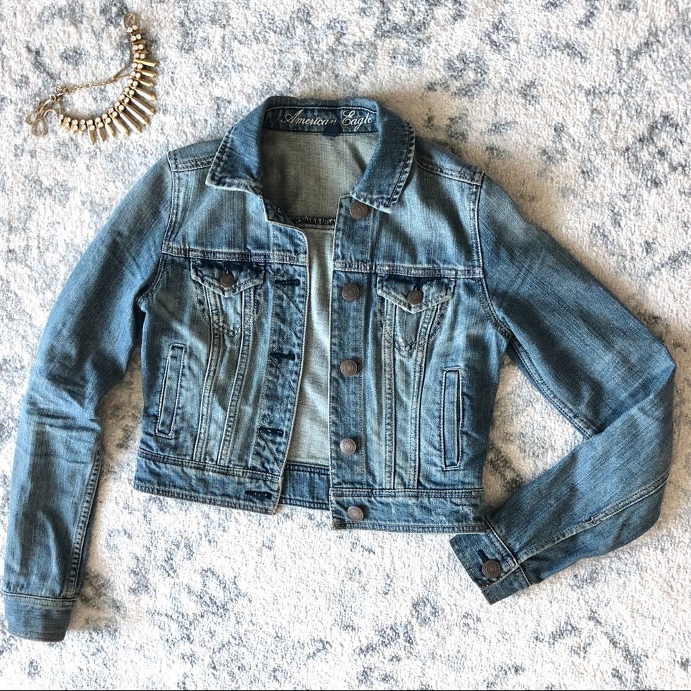 AMERICA EAGLE OUTFITTERS Denim Jacket